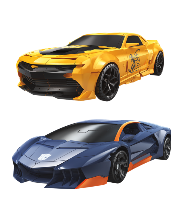 Turbo Changer Autobots Unite 2 Pack - Bumblebee & Hot Rod - cars.png